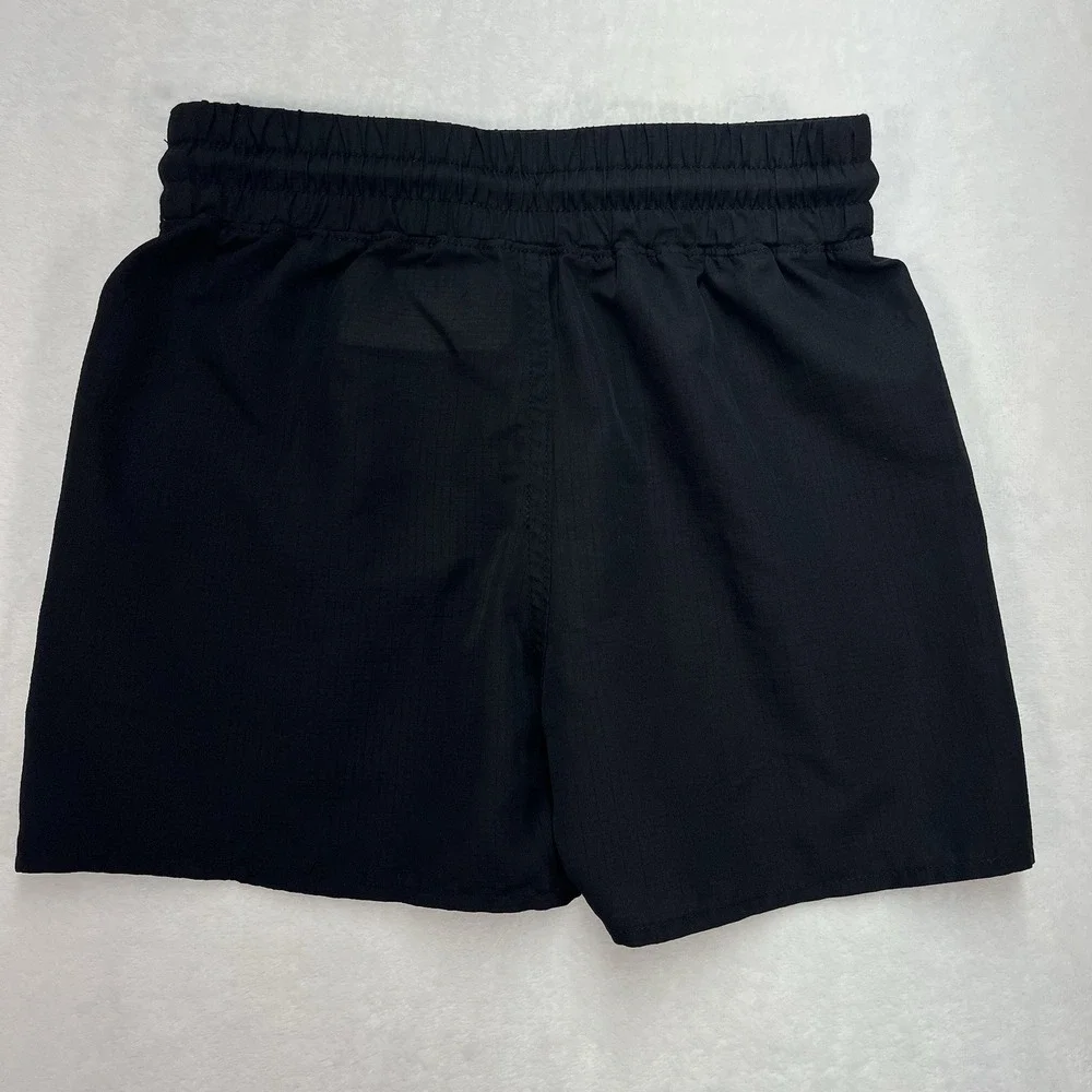 Abercrombie Kids Active Shorts Boys 5/6 Green Black Fitness Running Outdoors